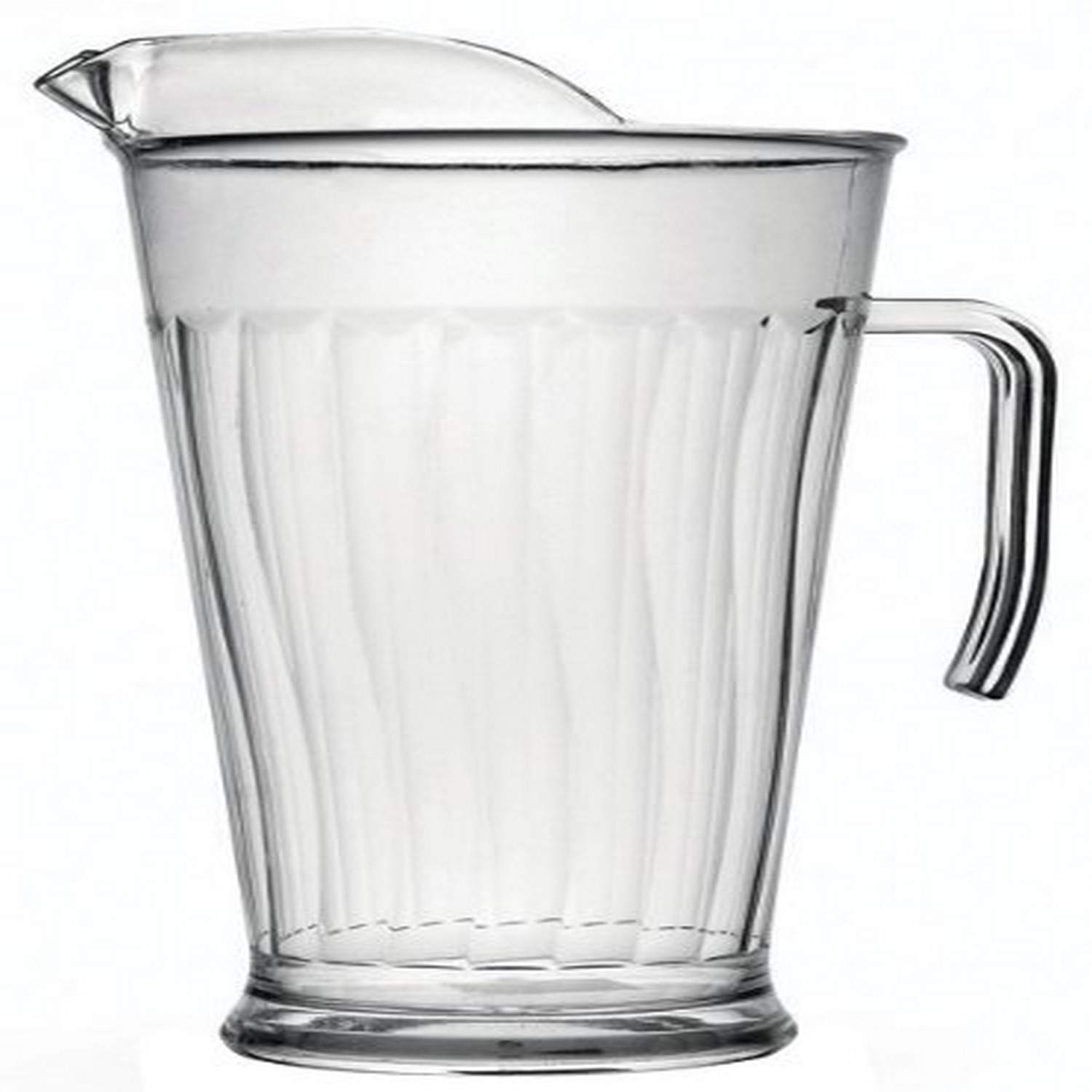Fineline Settings Platter Pleasers Clear 60 Oz. Heavy Duty Pitcher 12 Pieces