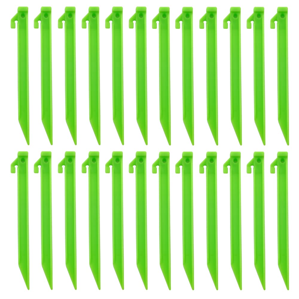 Heavy Duty Plastic Tent Pegs 220mm 