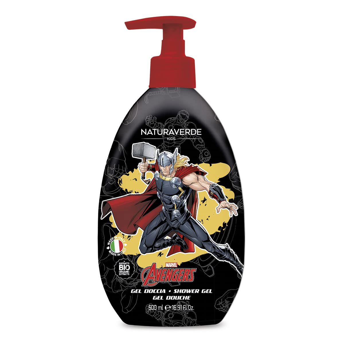 Avengers Shower Gel Bio 500 ml