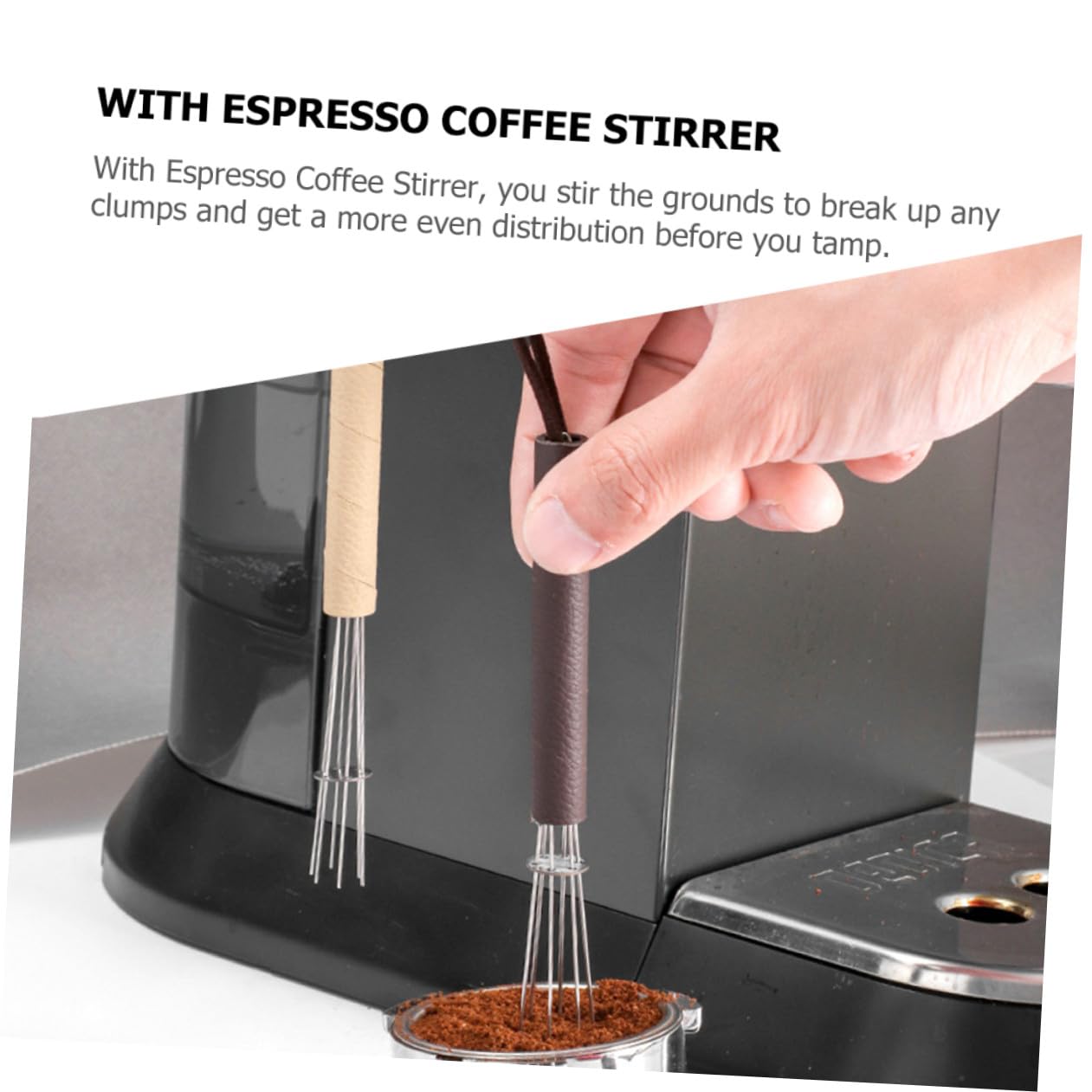 PRETYZOOM 5 Uds Distribuidor De Café Aguja De Café Café Expreso Chupitos De Café Expreso Aguja De Distribución De Café Tostado De Espresso Café Molido Espresso Wdt Herramientas De Café Mini