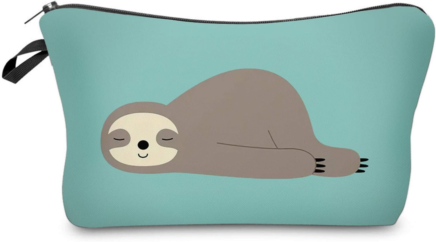 Deanfun Cosmetic Bag for women, Small makeup pouch Travel bags for toiletries waterproof Sloth gifts (51806)