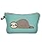 Deanfun Cosmetic Bag for women, Small makeup pouch Travel bags for toiletries waterproof Sloth gifts (51806)