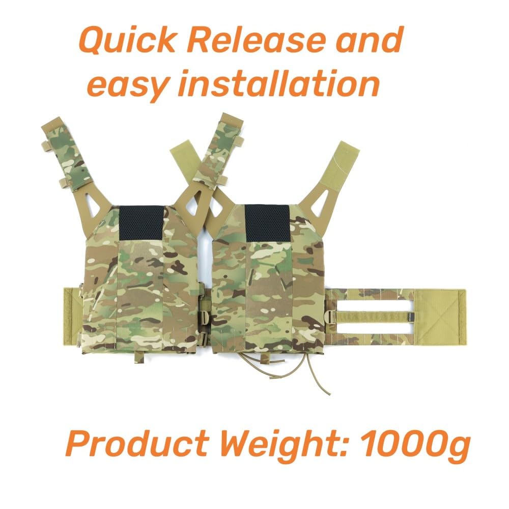 ACEXIER Taktische Weste JPC Schnellverschlussweste Airsoftweste Outdoor Paintball