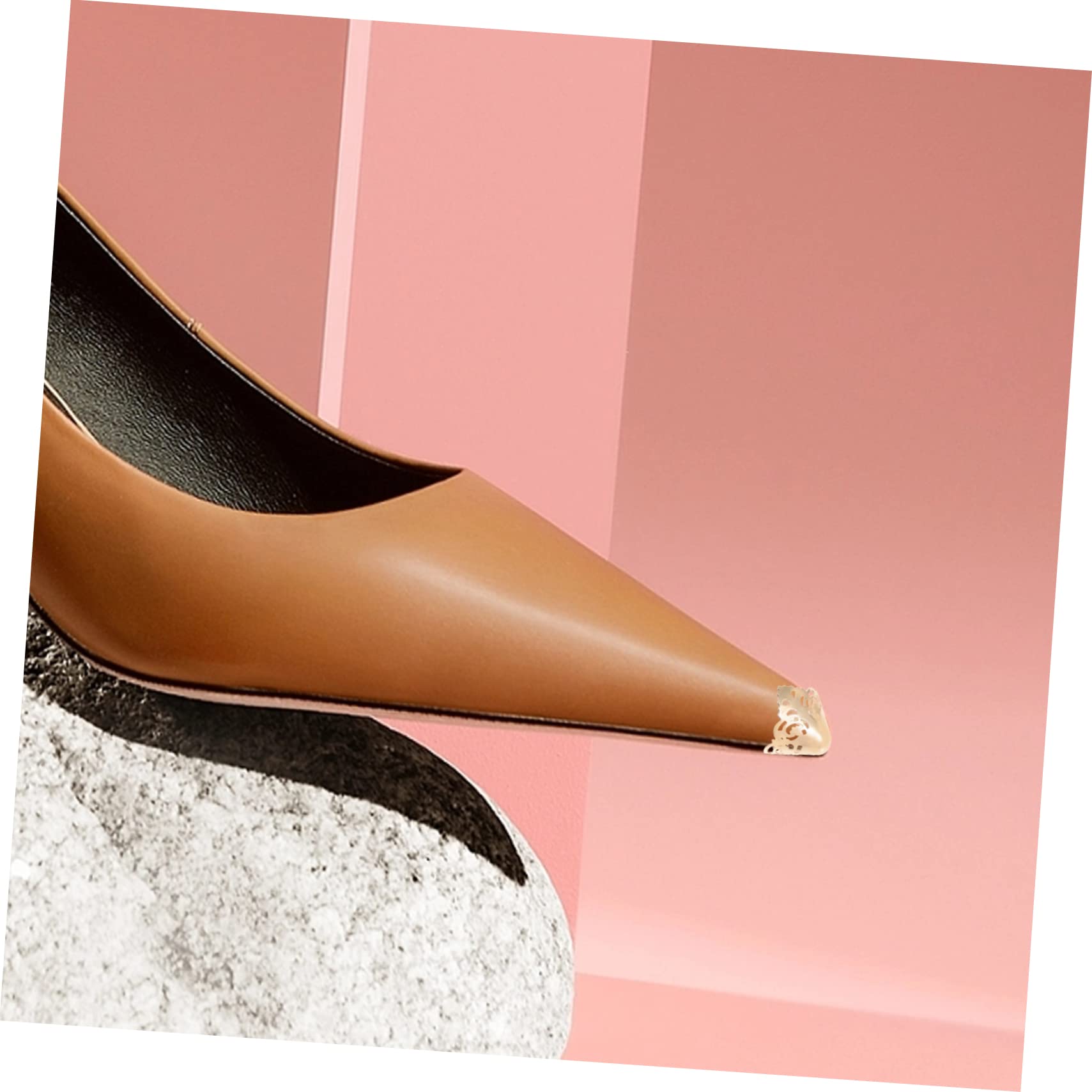 SOIMISS 10paia Copripunta Protettivo Per Scarpe Con Di Design Elegante e Resistente Copertura Per Punta Scarpe Per Protezione e Stile
