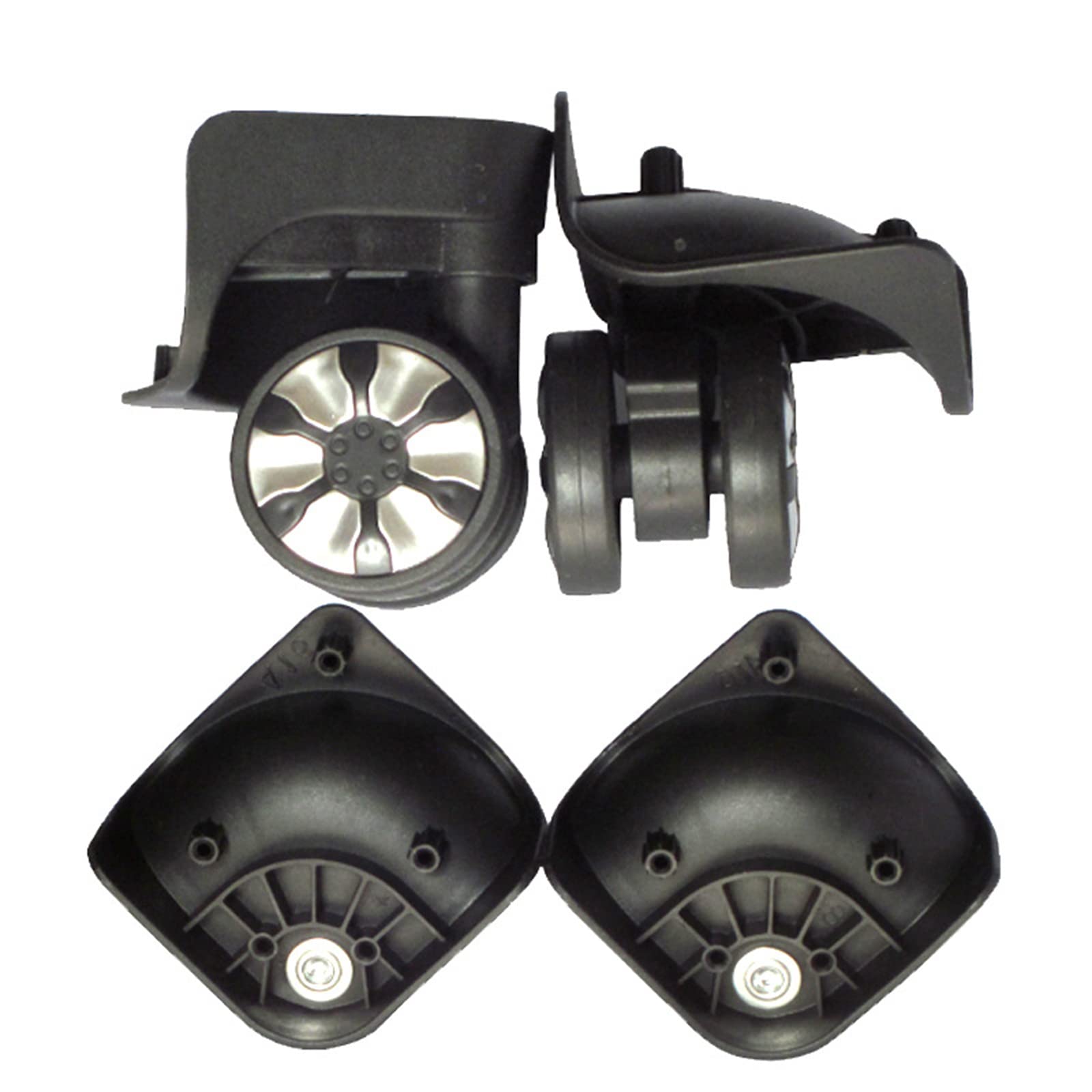 XZQYDS 1 Pair A78 Travel Suitcase Luggage Replacement Parts 360 Degree Wheel Repair Accessories Trolley Wheel