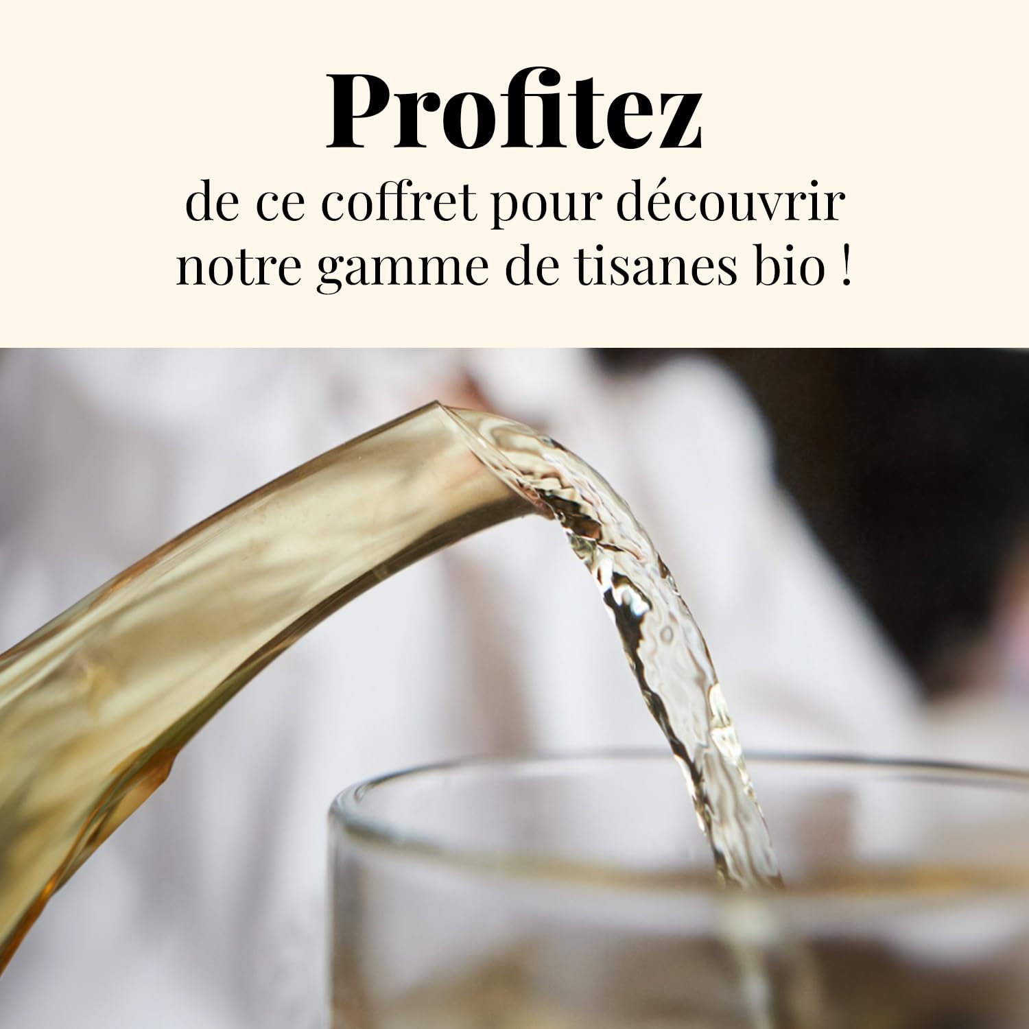 Terre d'Oc - Coffret 2 Tisanes Fruitées Bio + Gourde - Glacée ou Chaude