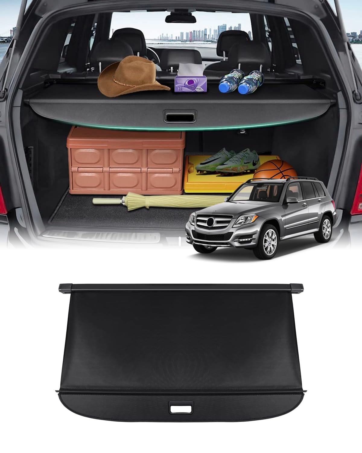 Amazon.com: Powerty Retractable Cargo Cover for 2008-2015