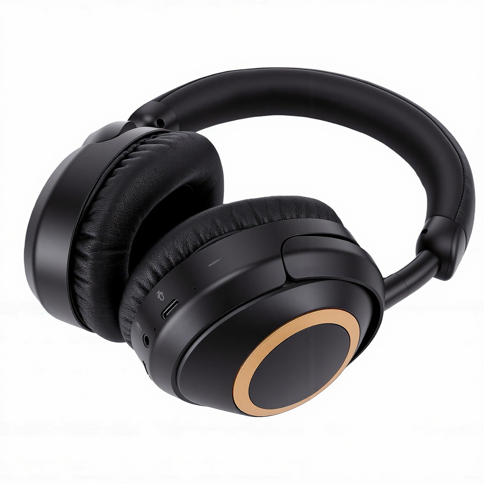 Focket Cuffie Bluetooth per Bambini con Cancellazione Attiva del Rumore, Cuffie Wireless Pieghevoli Sopra l'orecchio 6 Ore di Riproduzione, Bluetooth 5.3 per Bambini con Microfono, Feedback in