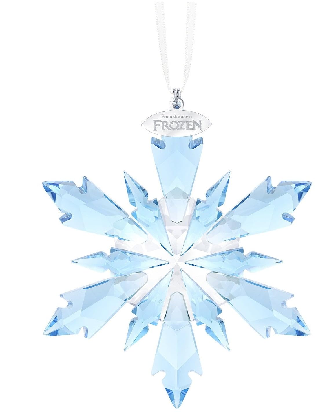スワロフスキー置物スキー Amazon.com: SWAROVSKI Frozen Snowflake Ornament Blue One Size