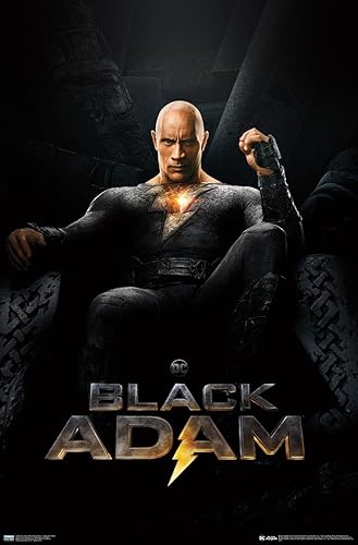 Miniatura 78 de Trends International DC Comics Movie Black Adam - Póster de pared de una hoja Versión enmarcada Barnwood