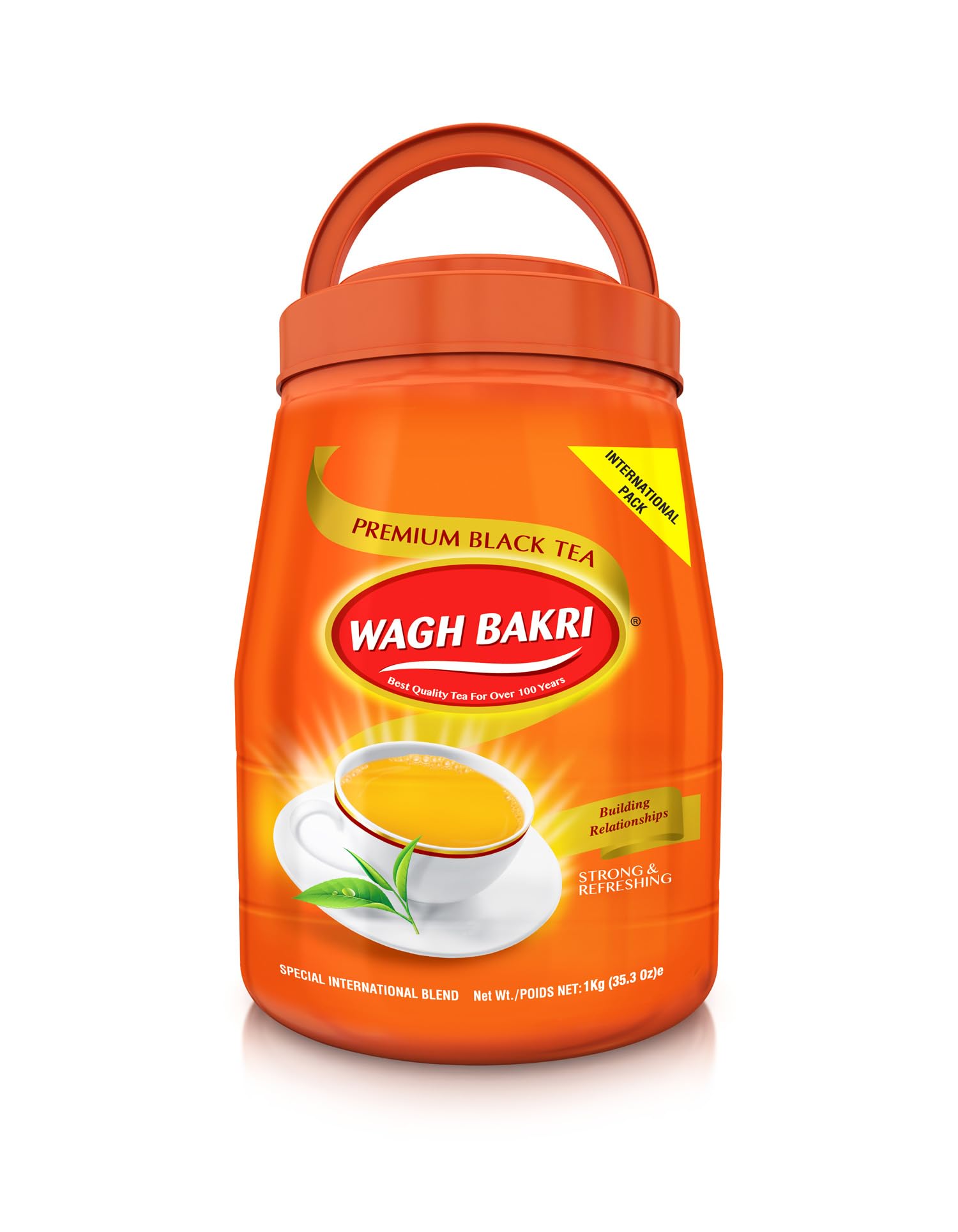 Wagh Bakri Tea 1kg Jar