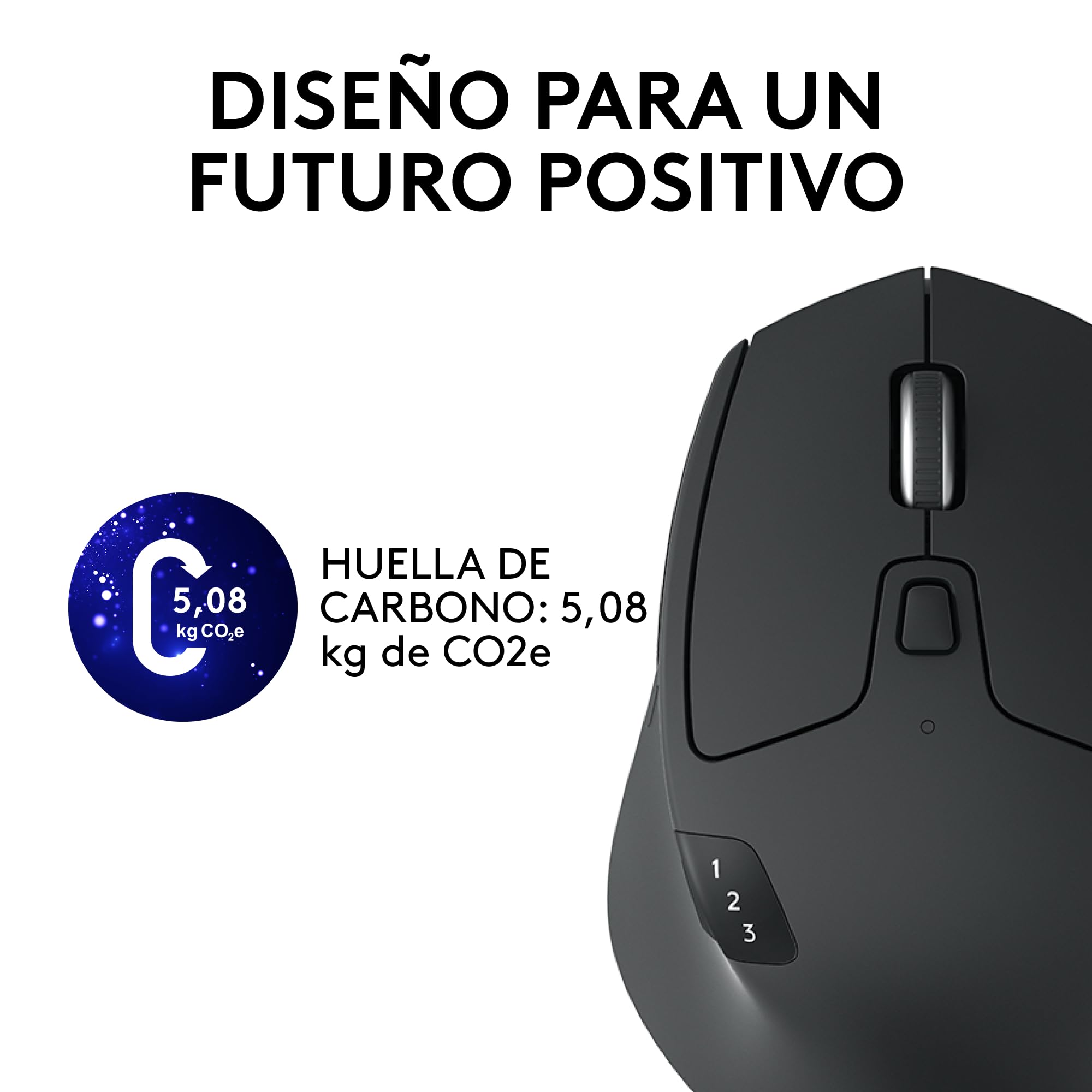 Logitech M720 Triathlon Ratón Inalámbrico, Multi-Dispositivo, 2,4 GHz o Bluetooth Receptor Unifying, 1000 dpi, 8 Botones, Batería 24 Meses, Portátil/PC/Mac/iPad OS - Negro