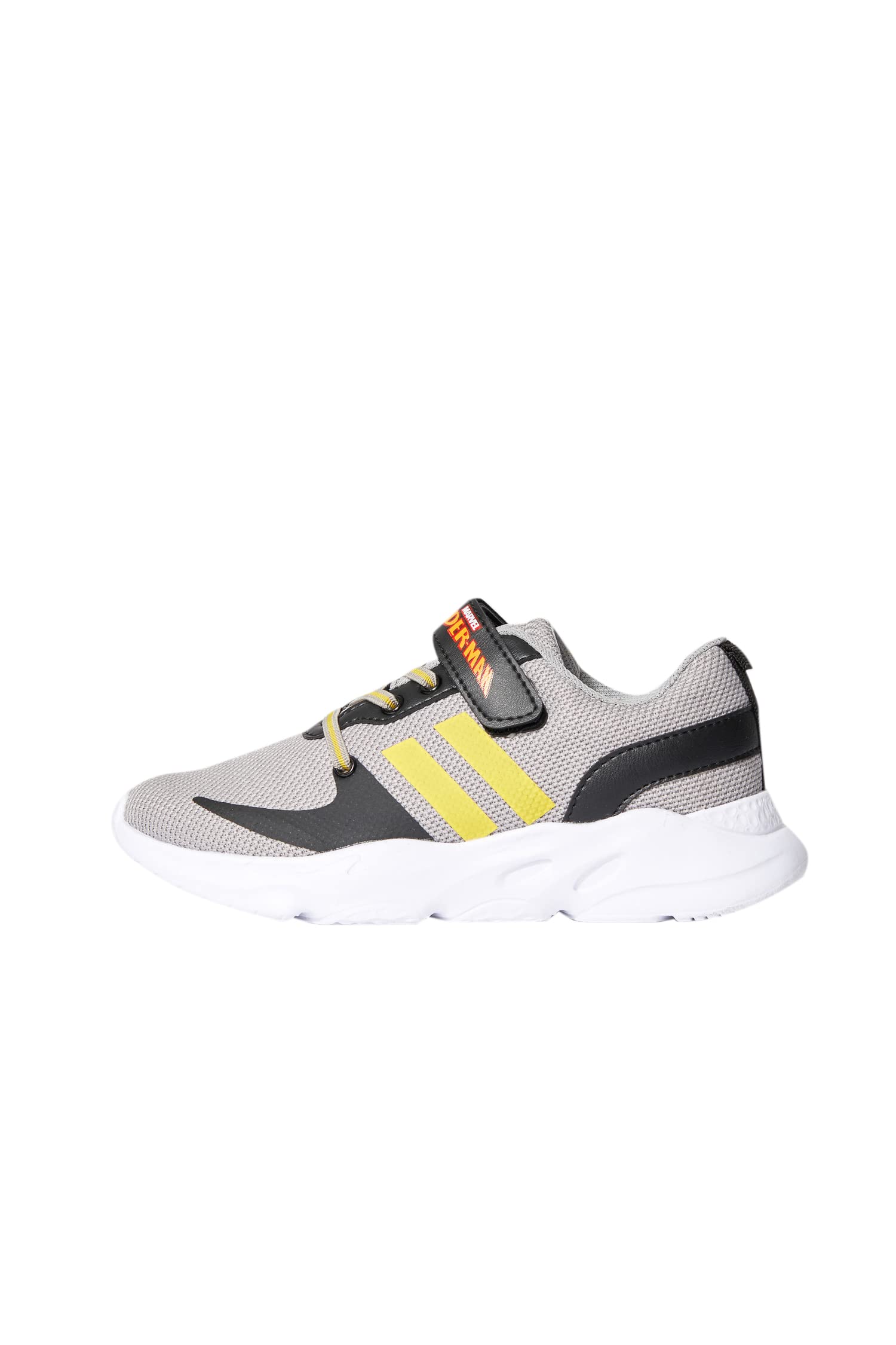 Erkek Çocuk Erkek Çocuk Cırt Cırtlı Yüksek Taban Sneaker Spor Ayakkabı, Çok Renkli