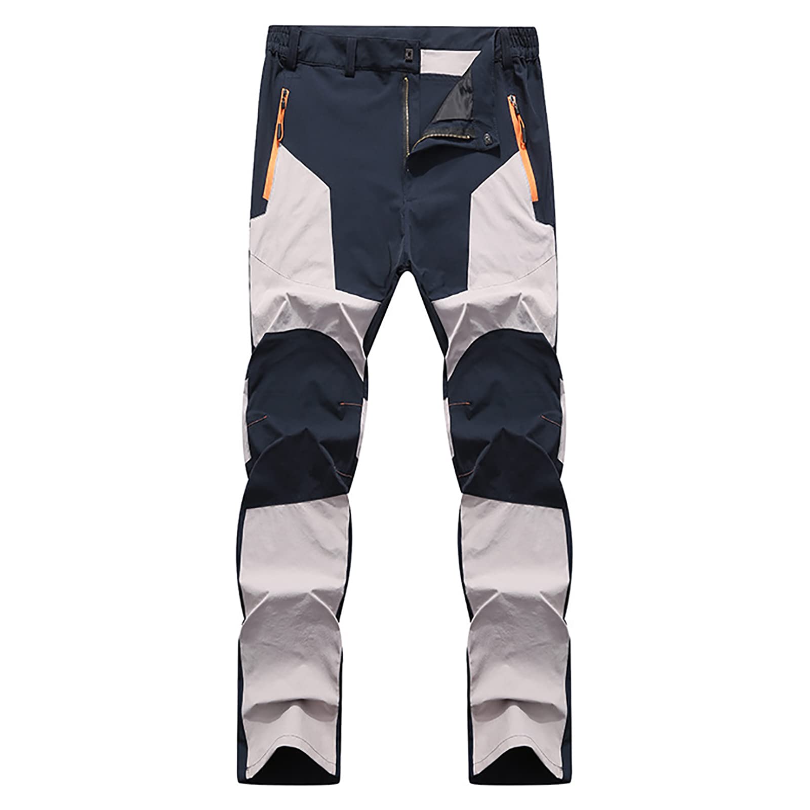 Mire Pantalon Montaña Hombre Secado Rápido Impermeable Pantalones Trekking Escalada Senderismo Acampada Transpirables y Ligeros(Size:SG,Color:Caqui)