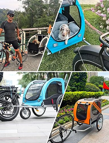 Coicer Fahrradanhänger Kupplung Anhängerkupplung Anhänger Adapter Hundeanhänger für Fahrrad mit Sicherungsstift Kinderanhänger Hundefahrradanhänger Hunde