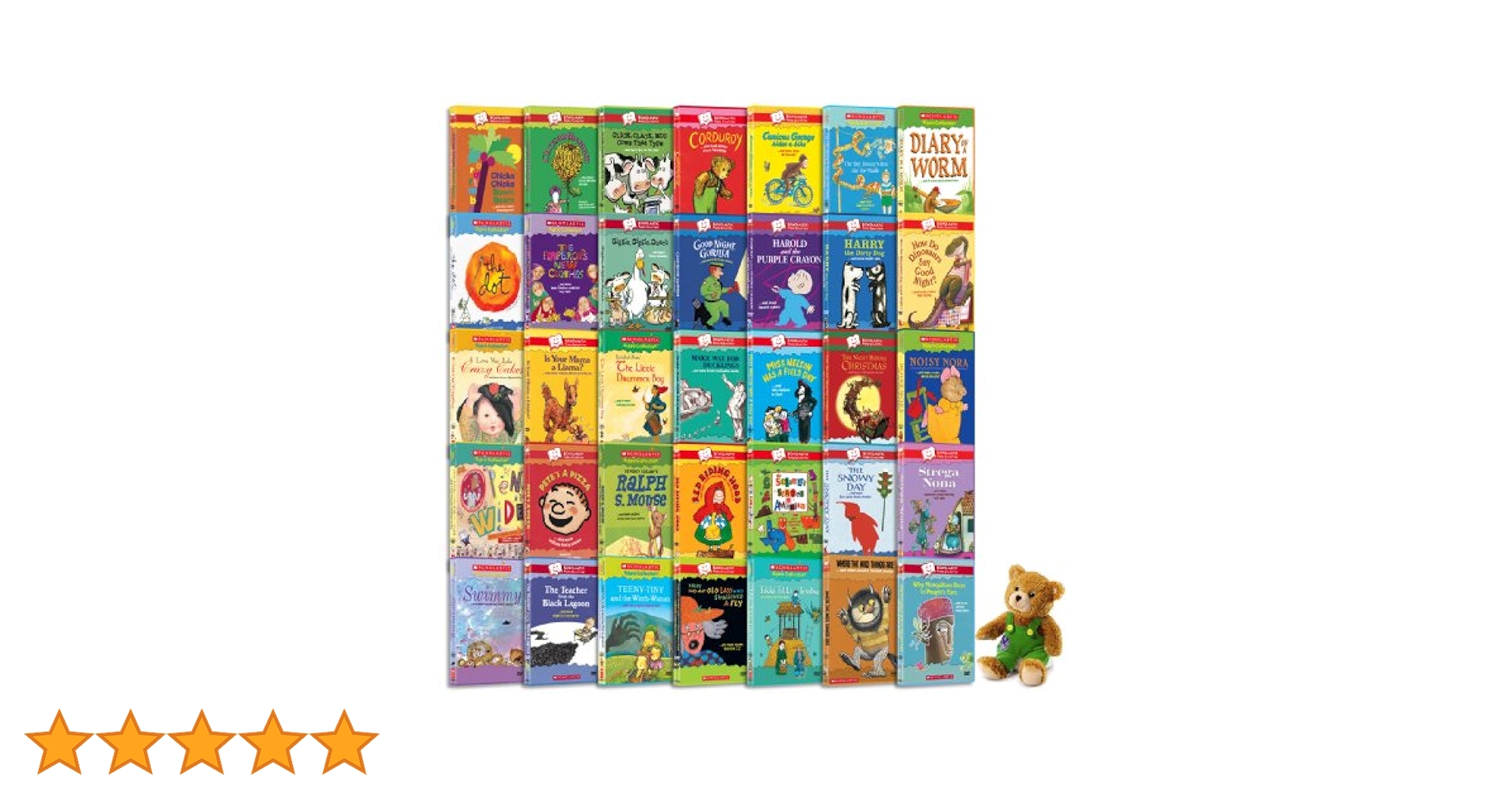 Scholastic Storybook Treasures Giant Bundle with Plush