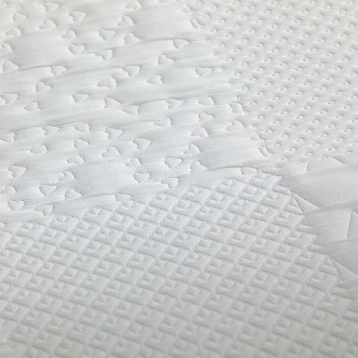 Burrito Blanco | Colcha 100% Poliéster Cama 150 Blanco | Incluye 2 Fundas de Cojín | Tacto Cotton Touch | Relleno 360 g/m² | Tacto Suave | Larga Duración
