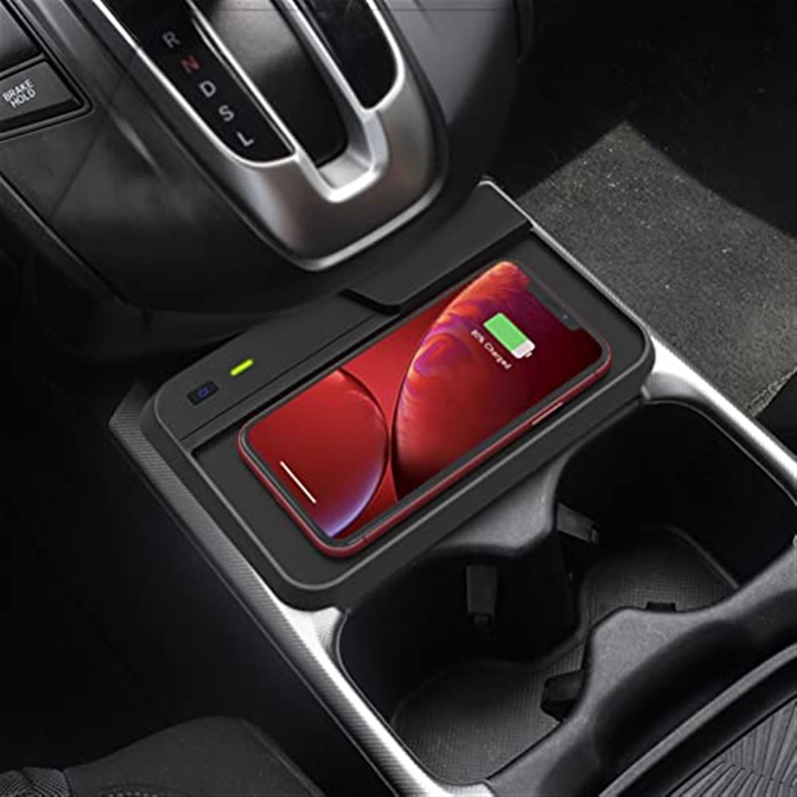 Bezprzewodowa ładowarka samochodowa 10W QI, dla CRV CR-V 2017 2018 2019 2020 akcesoria szybka ładowarka uchwyt na telefon płyta ładująca Bezprzewodowa ładowarka samochodowa
