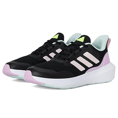 adidas Kids FortaRun 2.0 Sportswear Shoes (Big Kid) Kids Shoes Black/Clear Pink/Bliss Lilac