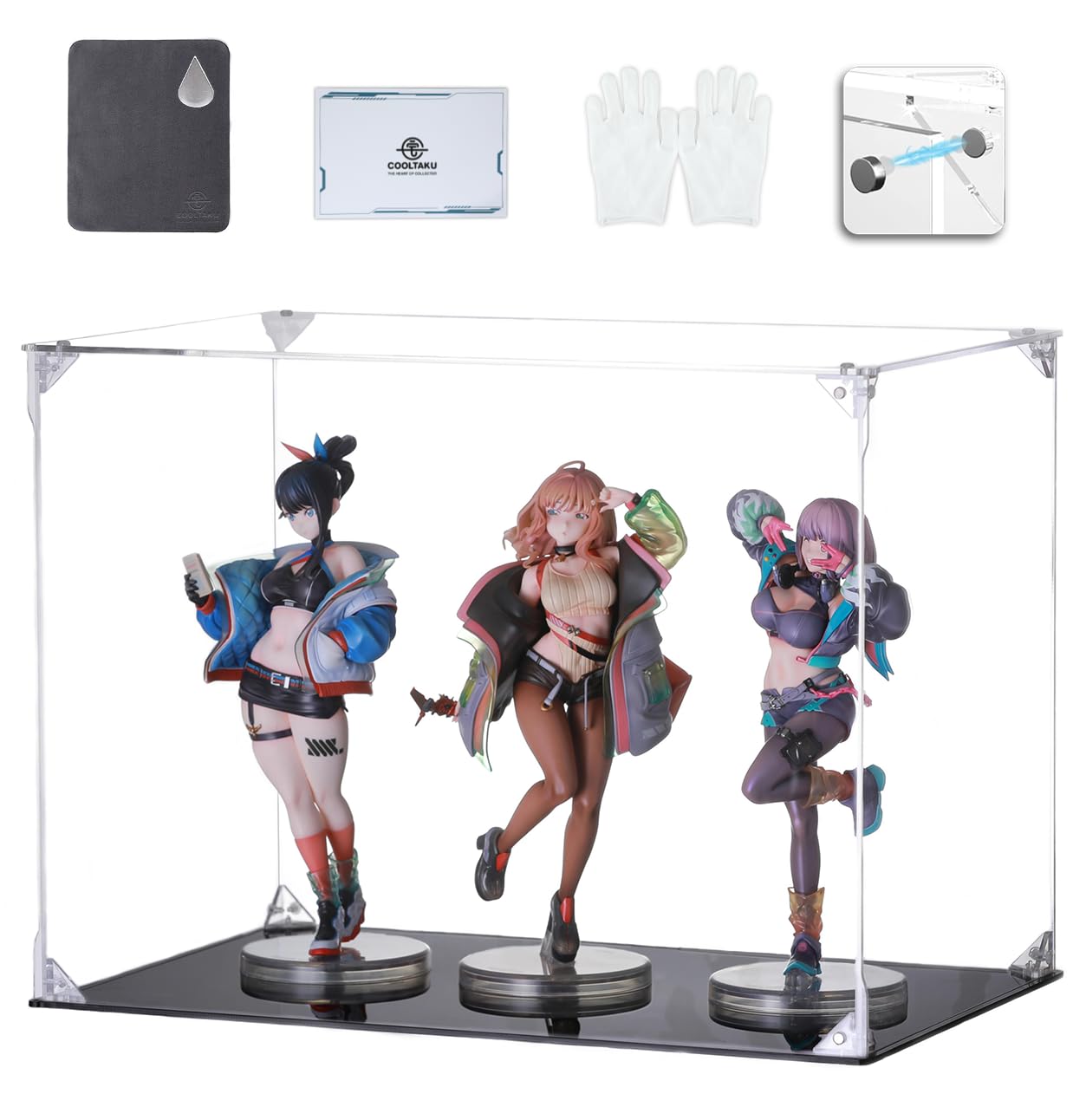 Amazon.co.jp: COOLTAKU フィギュアケース UVカット アクリル