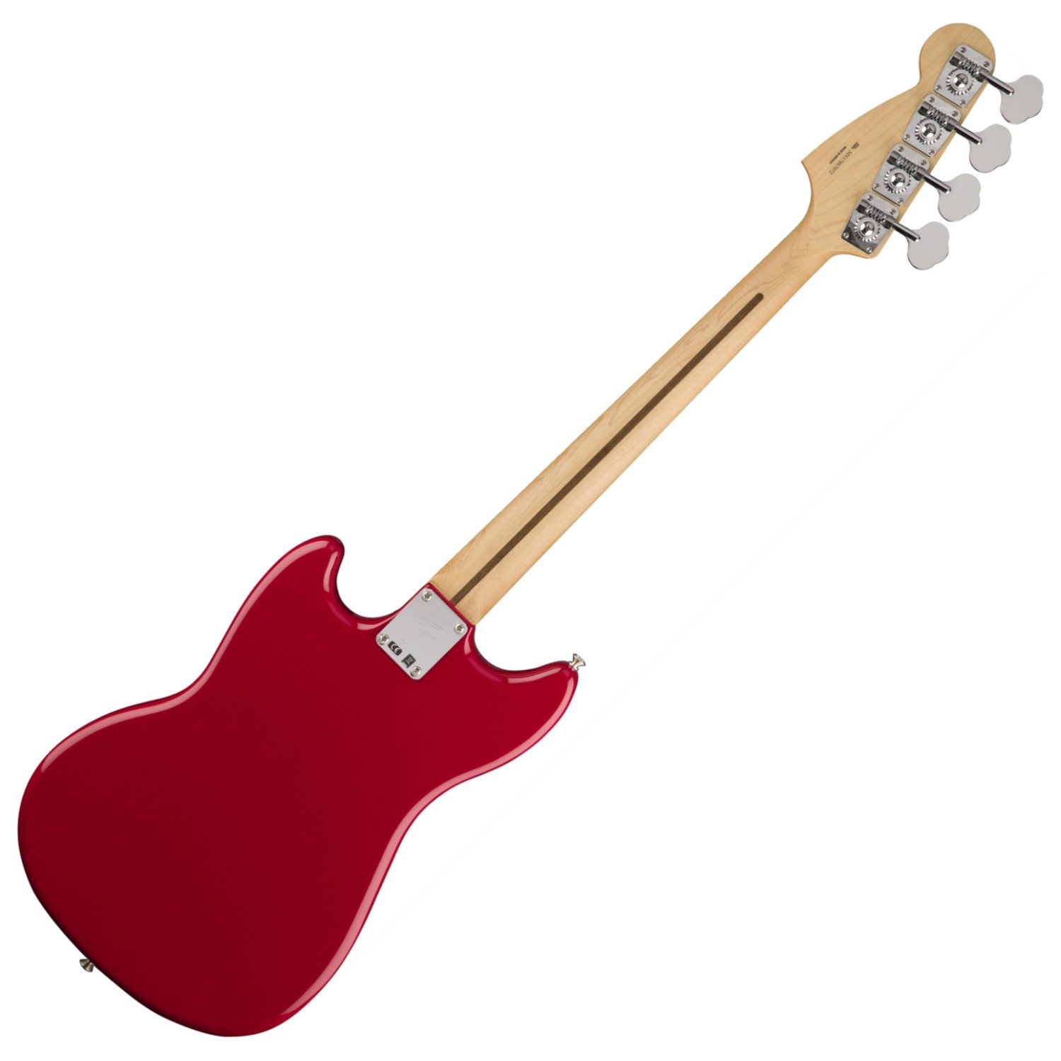 Fender Mustang PJ Bass - Pau Ferro Fingerboard, Vermelho Torino