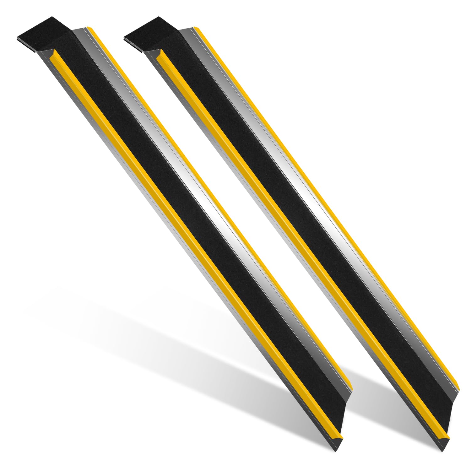 Rampa de Carga de Aluminio, 2 Unidades, 118 cm, Hasta 600 kg por Par, para Remolques, ATVs, Motos Pesadas y Cortadoras de Césped