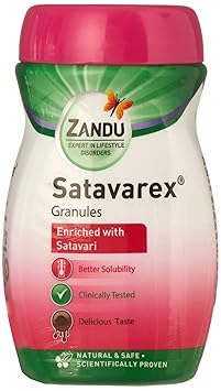 Zandu Satavarex Granules, 210 g, Enriched with Satavari/Shatavari, Clinically Tested, Natural and Safe, Scientifically Proven - image, photos