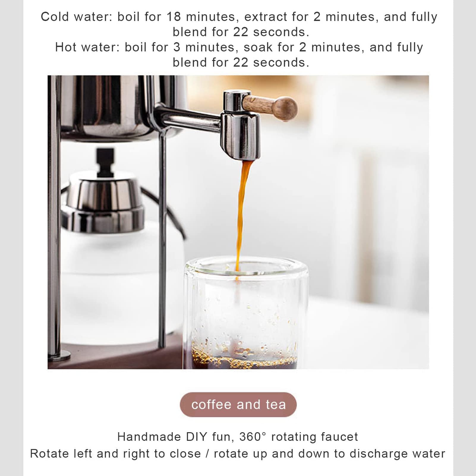バランスサイフォン　コーヒーメーカー　ゴールド調　未使用（ガラスビーカー欠品） ヨーロッパ風 Amazon | バランスサイフォン式 コーヒーメーカー ，ベルギー/ベルギー