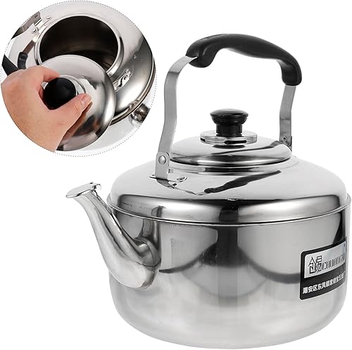 Miniatura 9 de HEMOTON Estufa Hervidor de té Estufa Top Hervidor Hervidor de cuello de cisne Hervidor de agua Hervidor de agua Hervidor de agua Hervidor Hervidor