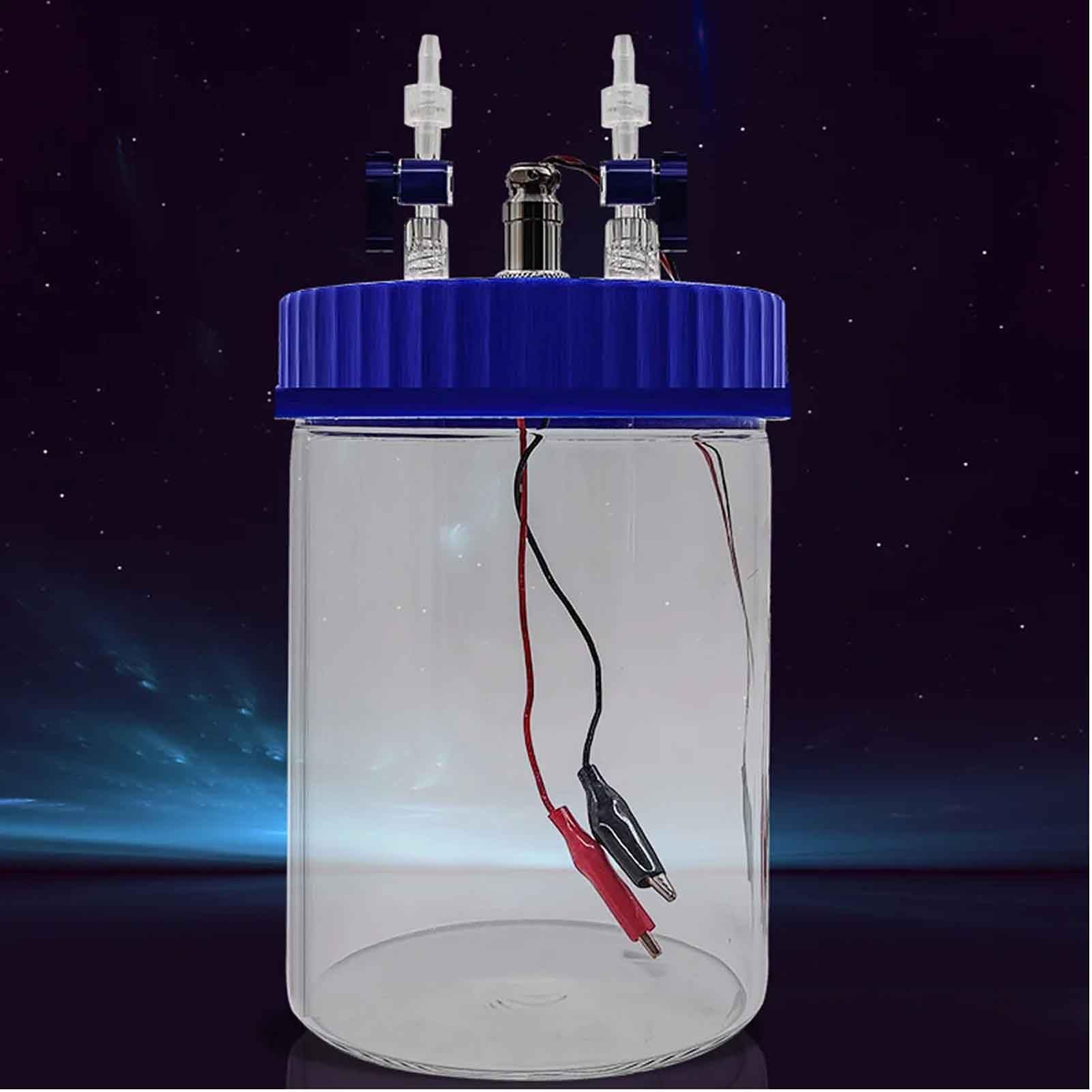 Toplionace Botella Hermética para Batería de Estado Sólido con Cableado de Laboratorio, 250mL/1200mL, Agotable (1200ml)