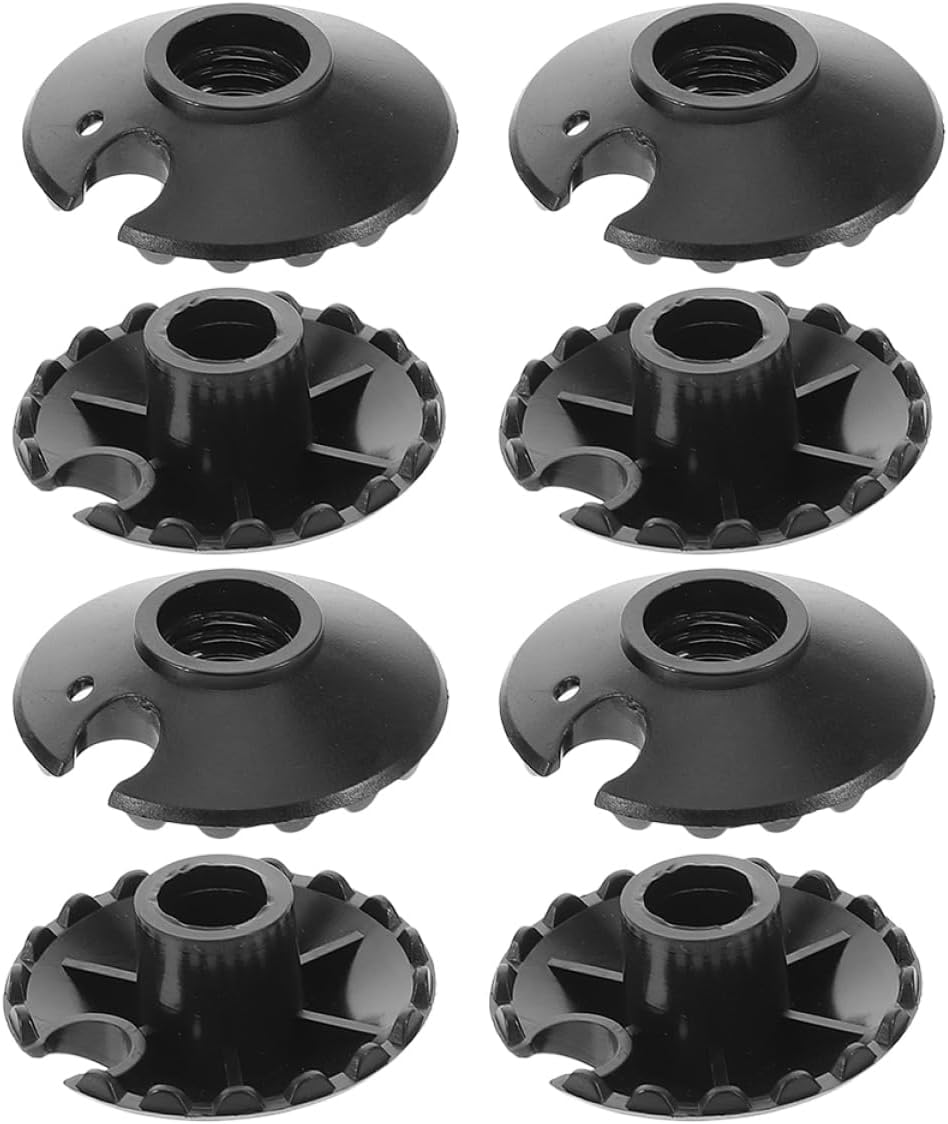 TOYANDONA 8pcs Snow and Mud Basket Accessory for Hiking Walking Sticks Round Trekking Poles Tips Replacement Tips for Enhanced Stability and Grip Tough Conditions