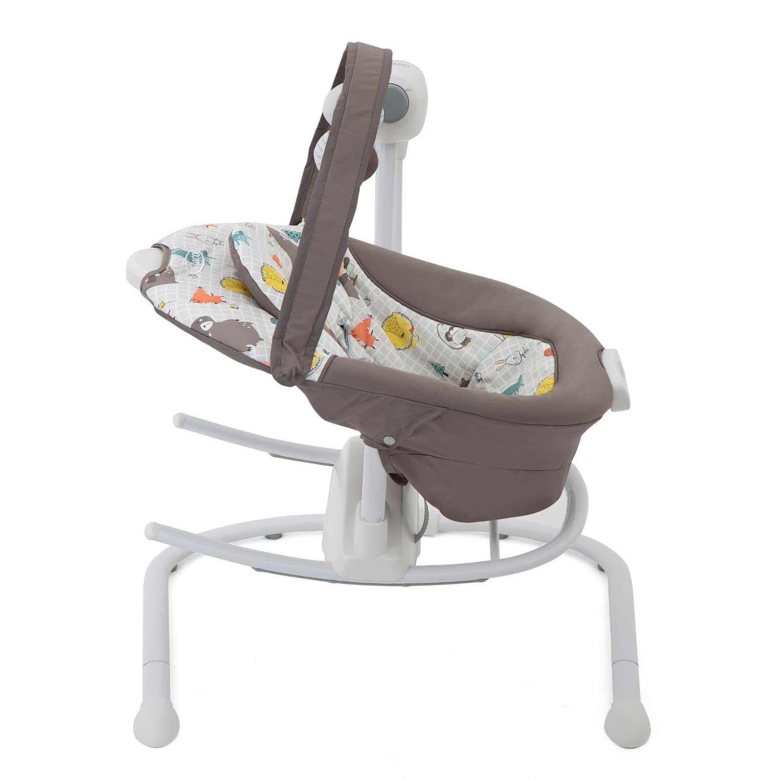 Graco - Duet Sway, Sdraietta a dodondolo 2 in 1, velocità di oscillazione regolabili, reclinazione a 3 posizioni, dondolo portatile, dalla nascita a circa 6 mesi (9 kg),fantasia Bear Tales