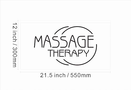 Miniatura 3 de 160035 - Letrero de neón con luz LED para salón de belleza y terapia de masaje (21.5 x 12 pulgadas, 16 colores por control remoto)