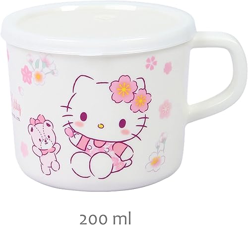 Miniatura 4 de Hello Kitty Bear Sakura - Juego de cubiertos rosados, 4 piezas