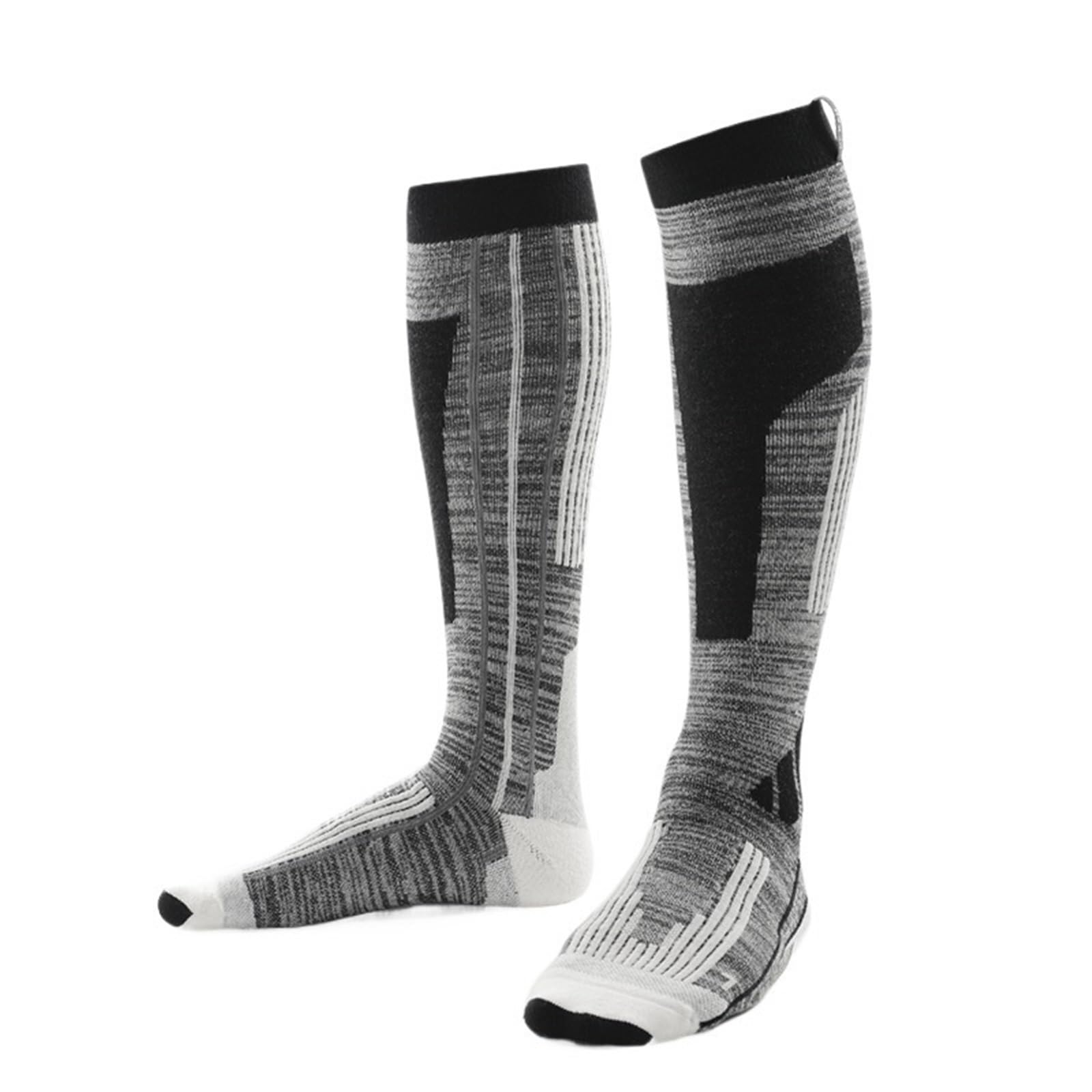 Calzini da Sci Professionali in Lana mercerizzata for Uomo/Donna. Lunghi Alti al Ginocchio in Spugna Calda addensata for Esterni