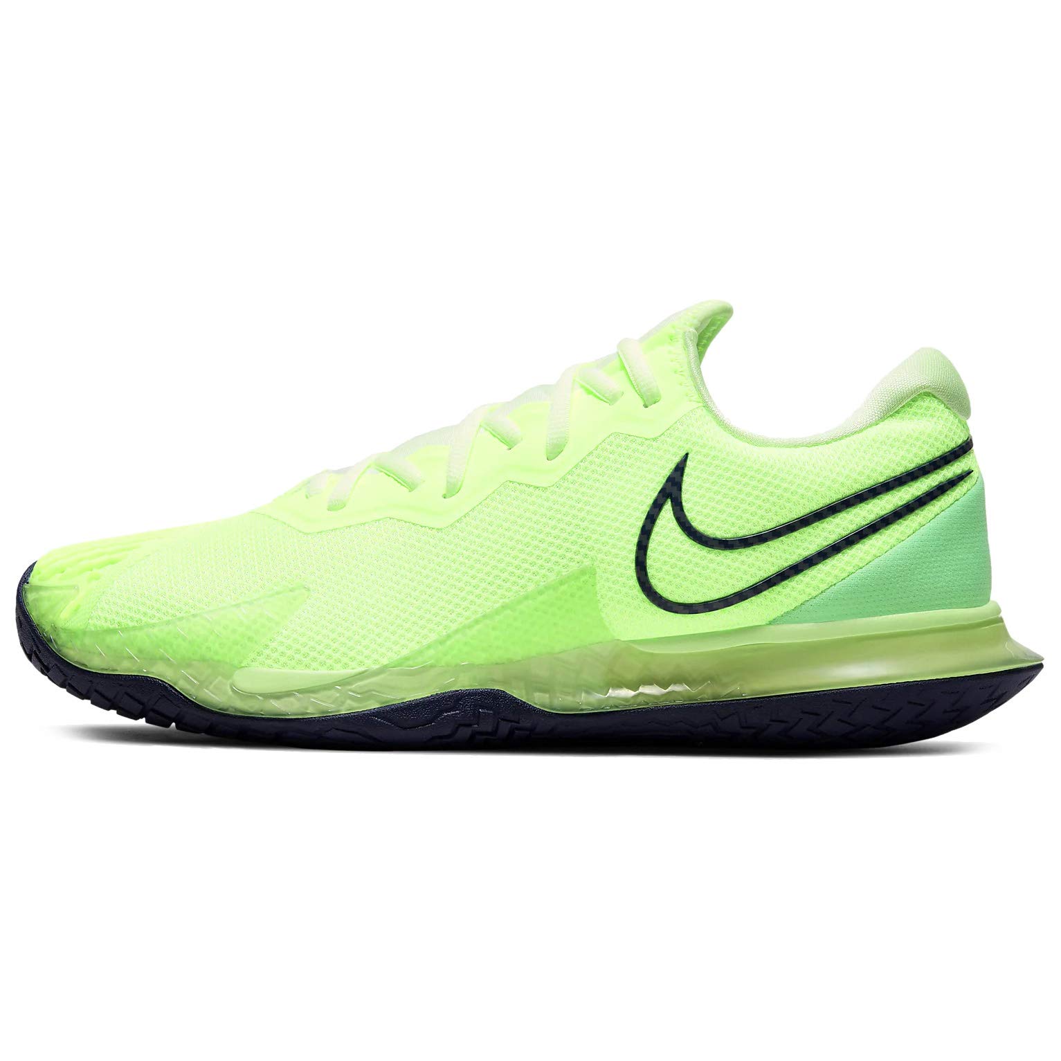 Nike Men's NikeCourt Air Zoom Vapor Cage Tennis Shoes (Green/Black,  Numeric_8)