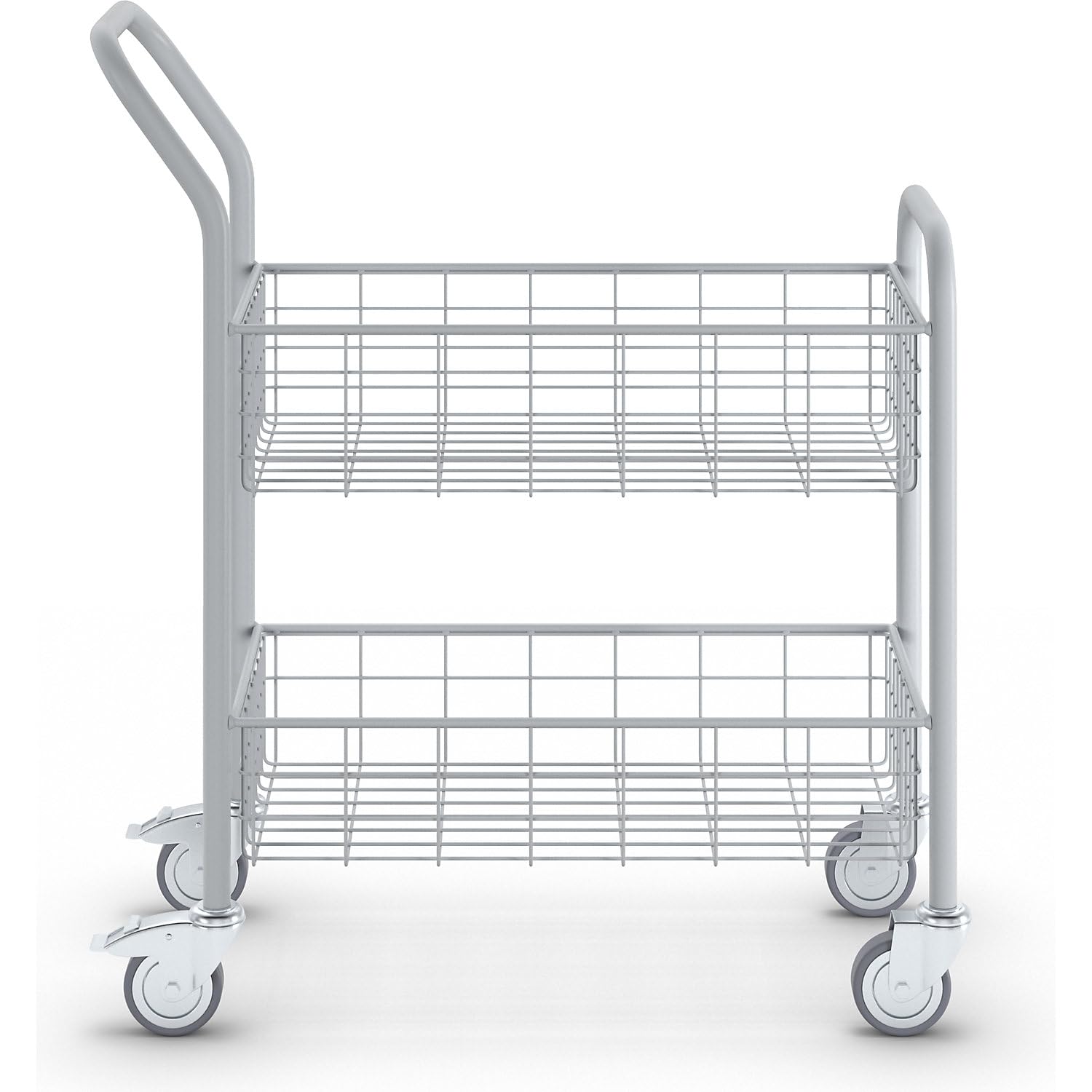 eurokraft | Postverteilwagen | 2 Ladeflächen | Tragfähigkeit 200 kg