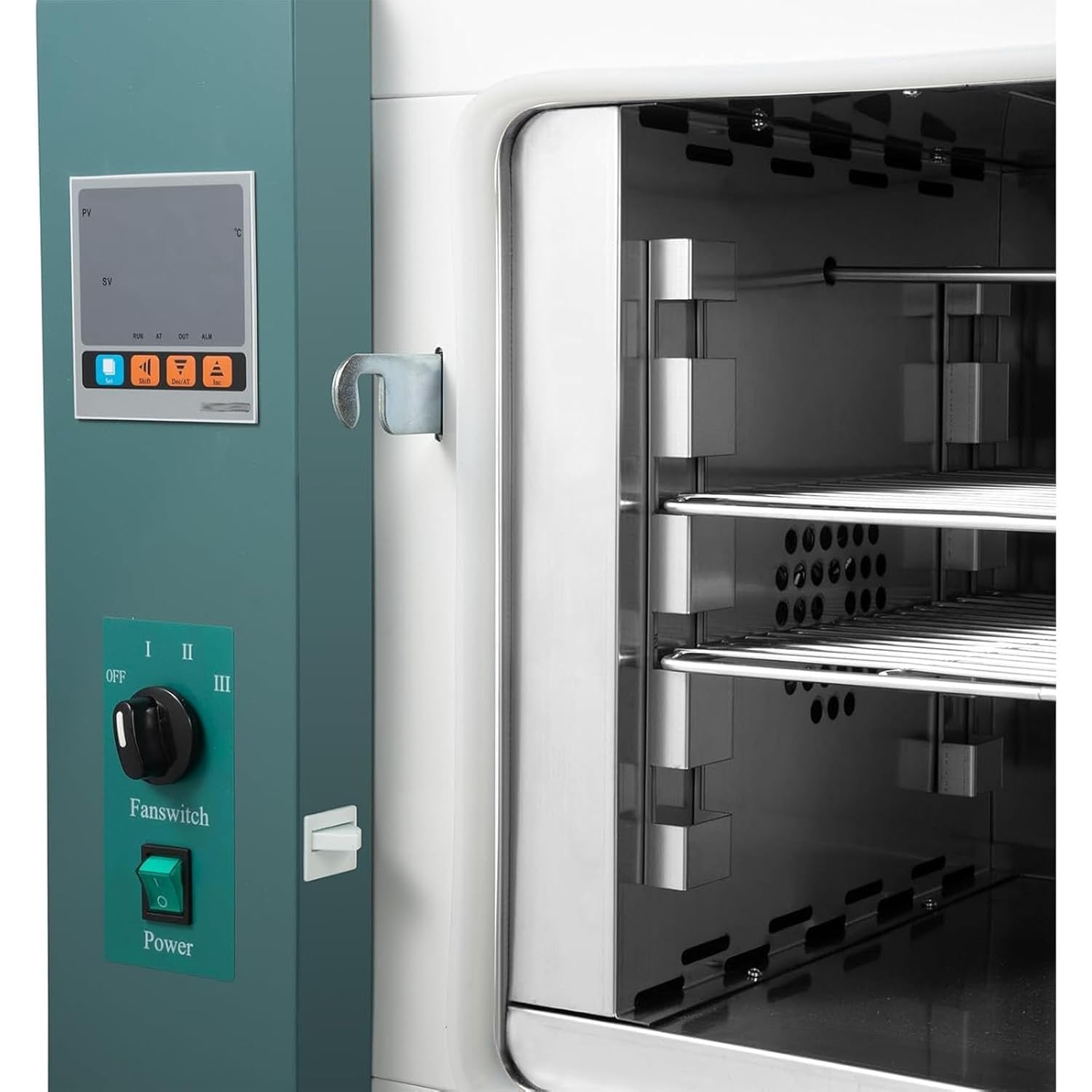Forno di Asciugatura per Laboratorio Odontotecnico, Sterilizzatore A Calore Secco con Controllo Temporizzato della Temperatura, Asciugacapelli Sottovuoto per Strumenti Orali, Attrezzatura da