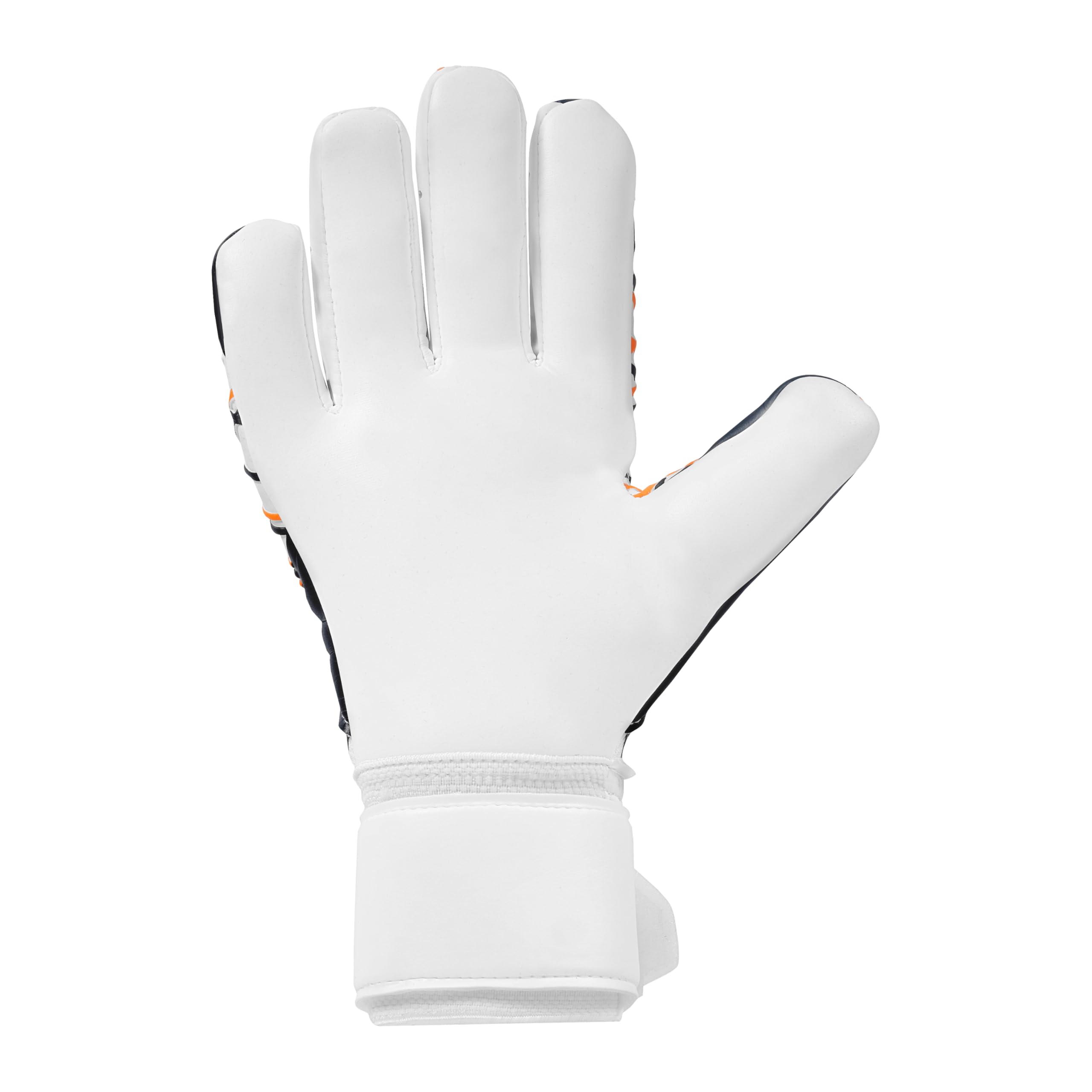 uhlsport Classic Soft HN Comp Guanti da portiere da calcio per bambini e uomini, guanti da portiere, guanti da calcio con fissaggio al polso e costruzione con cucitura interna semi-negativa