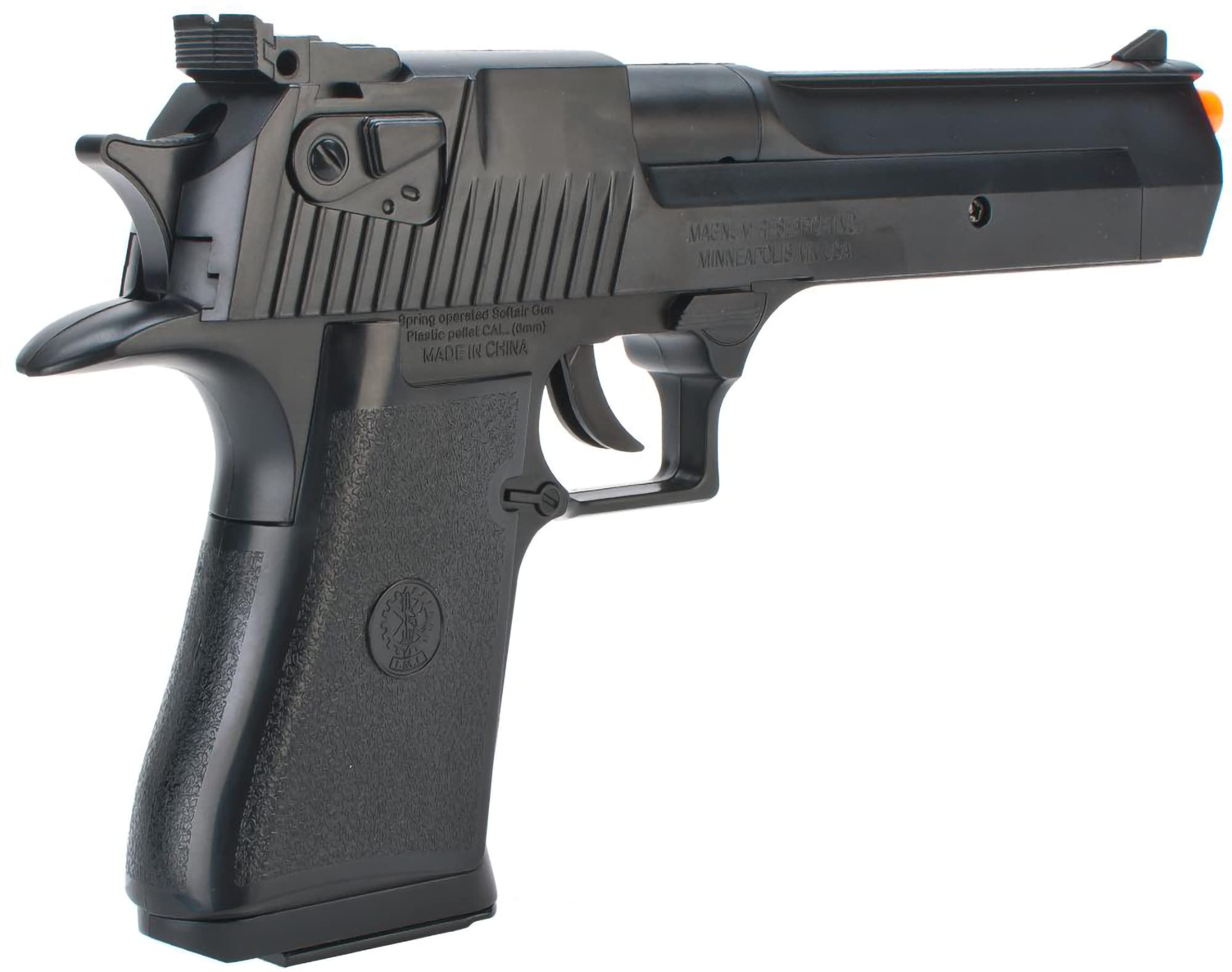 Evike Airsoft - Airsoft DE Licensed Magnum 44 Airsoft Pistol (Color: Black)