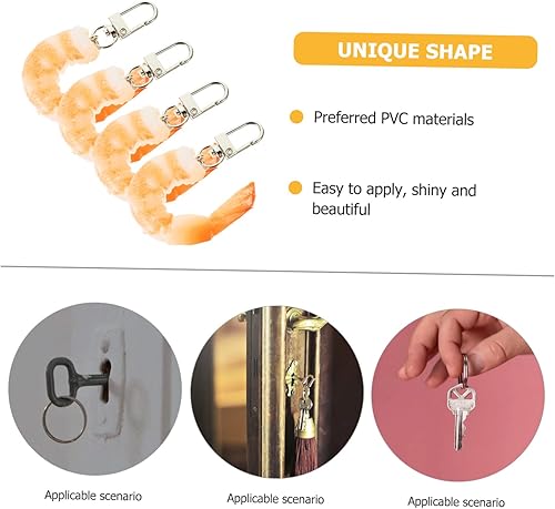 Miniatura 4 de Cabilock 20 llaveros de comida para niños, accesorios de PVC, accesorios para colgar en el coche, accesorios para colgar en el coche, accesorios de