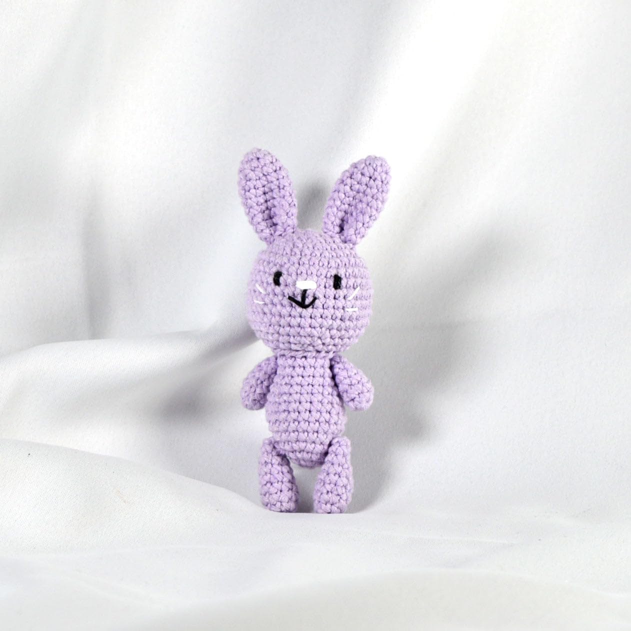 KNITTY CRITTERS Hello Crafts - Pouch Pals - Rachael Rabbit - Crochet kit
