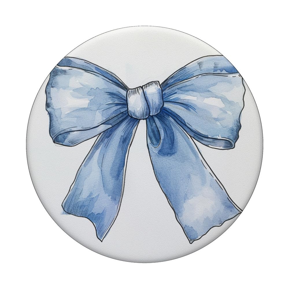 Bow in Watercolor, Black - Image 3