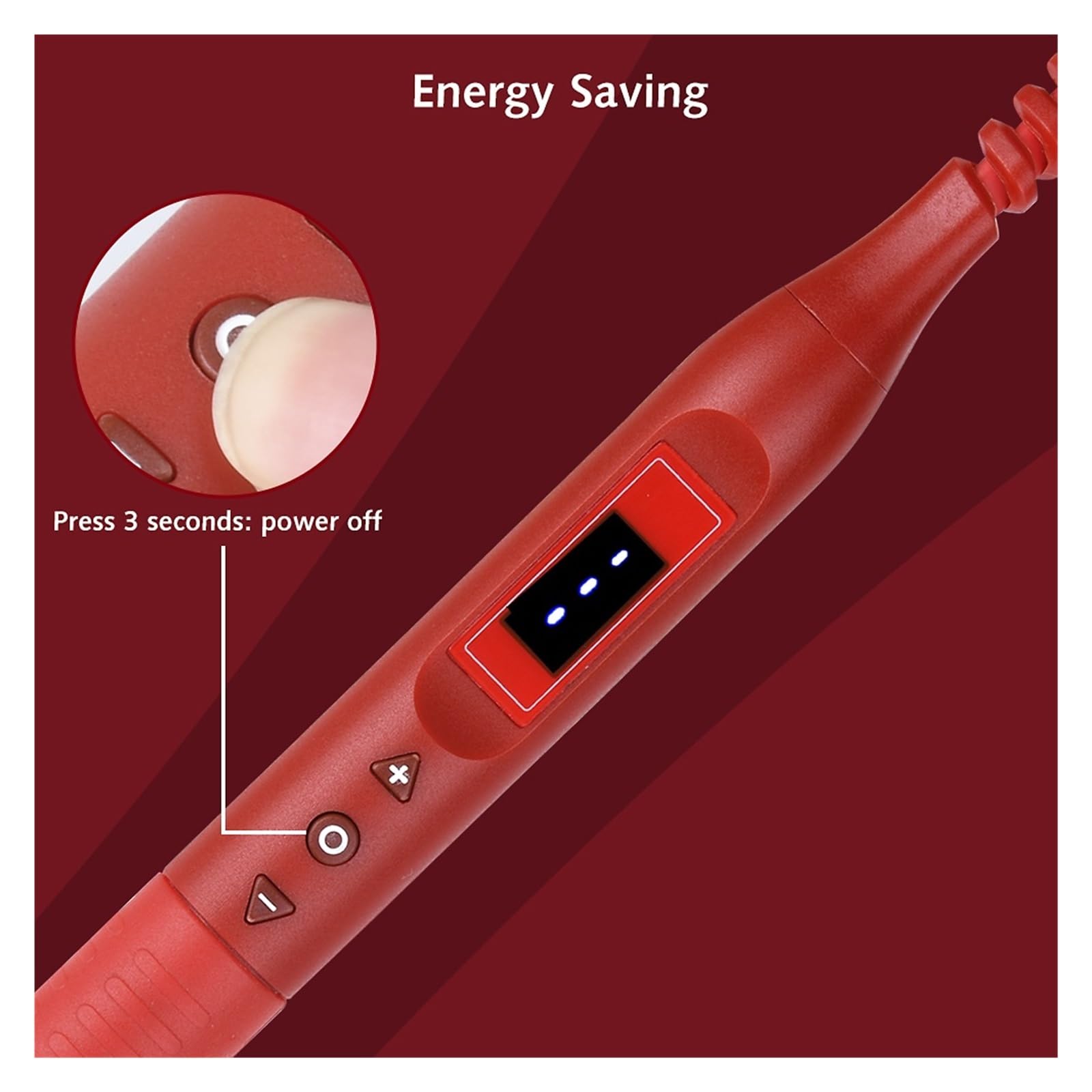 Lutownica Elektryczna O Mocy 80 W Z Multimetrem Zestaw Spawalniczy Regulacja Temperatury Cyfrowy Wyświetlacz LCD Przycisk Wielofunkcyjny Najlepszy Prezent(Red-KIT1)