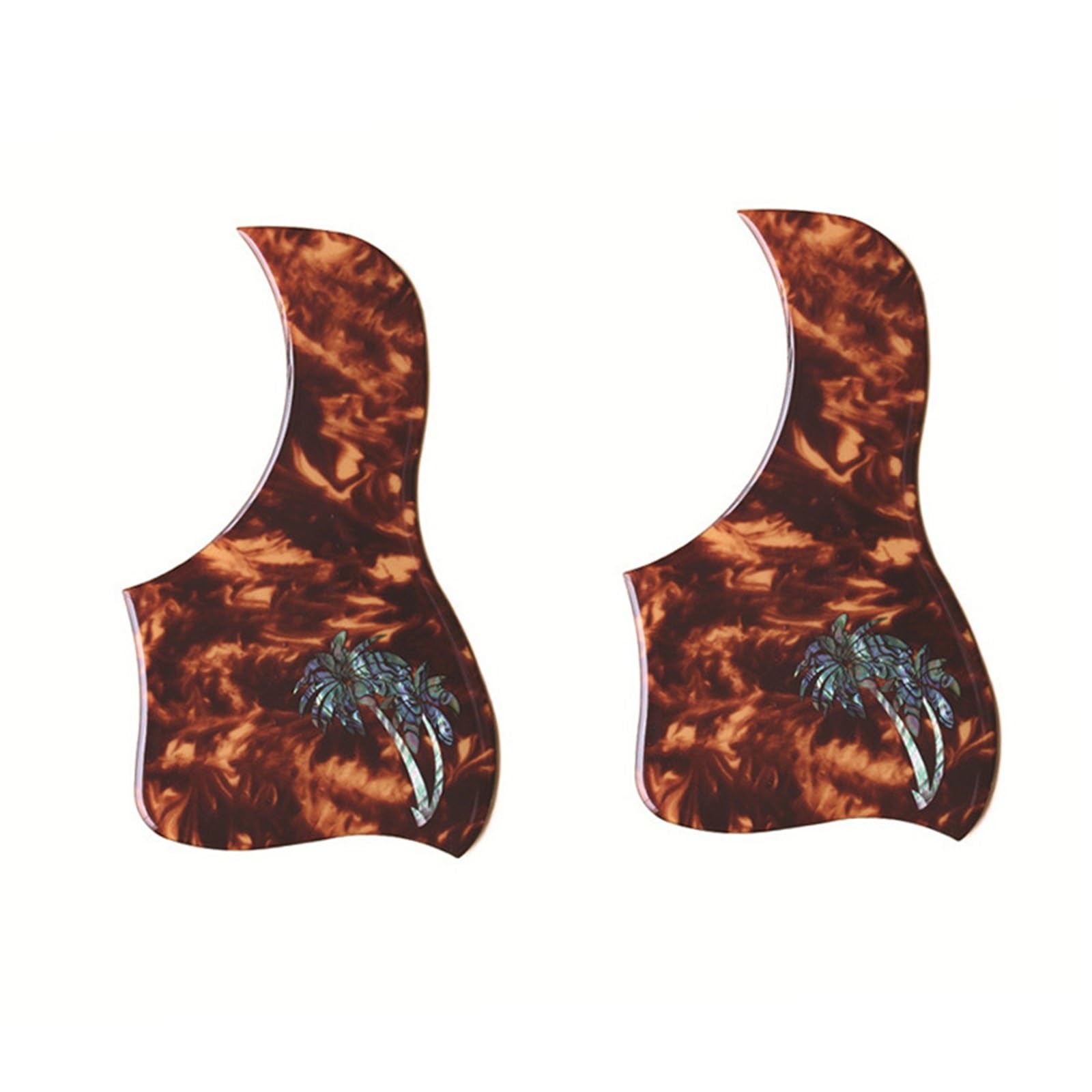Pickguard Do Gitary Akustycznej Celuloidowy Drewniany Pickguard Do Gitary Jest Łatwy W Montażu
