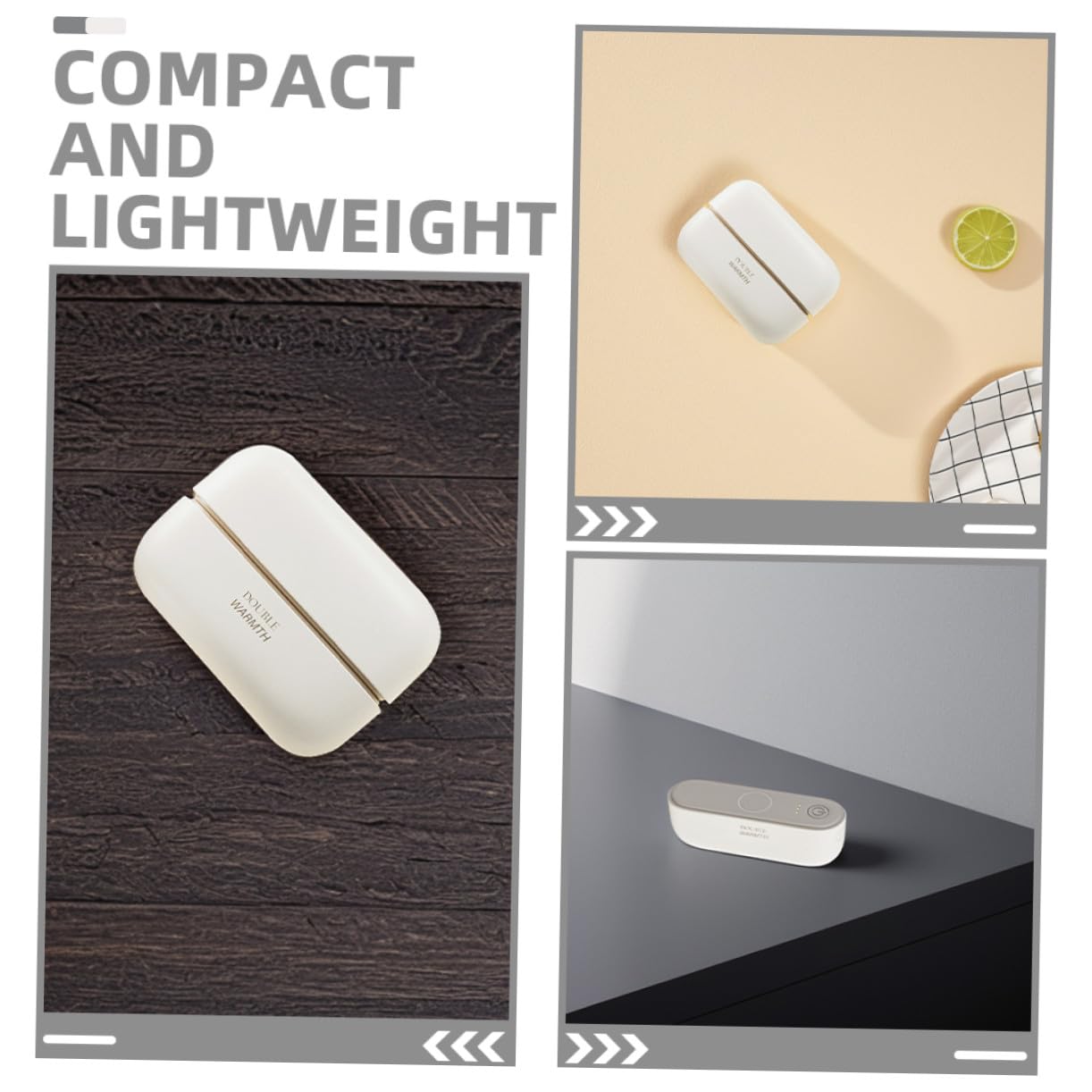 Abaodam Scaldamani Elettrico Portatile per Viaggi all Aperto Dispositivo di Riscaldamento Rapido Tramite USB Scaldamani Tascabile per Inverno