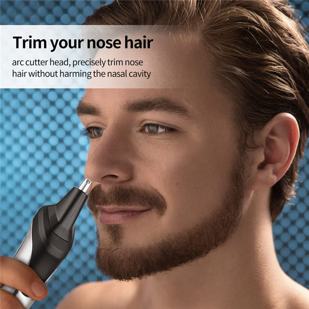 Professionale Clipper per Capelli da Barbiere Barbiere Rasoio Elettrico Rasoio Rasoio Ricaricabile Naso Barba Trimmer Capelli tagliatrice Lavabile