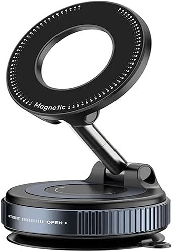 Compatible con Ulanzi SK-25 Ventosa al vacío MagMount Soporte magnético para teléfono Ventana de coche Dashboard
