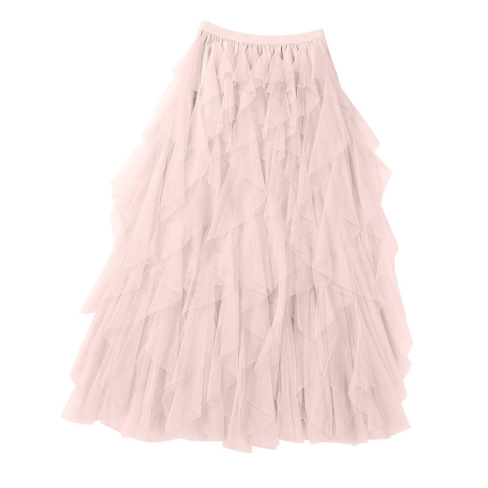 Pinkes 80er Jahre Tutu Rock - Neon Tüll Rock Für Karneval Und Fasching