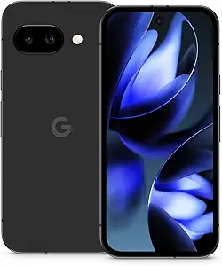 Google Pixel 9a with Gemini - Unlocked Android Smartphone with Incredible Camera and AI Photo Editing, All-Day Battery, and Powerful Security - Obsidian - 128 GB